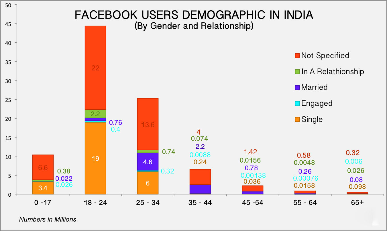 Facebook Data Demographic in 2019