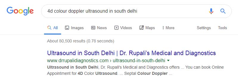 #1 Rank of Dr. Rupali's Medical and Diagnostics