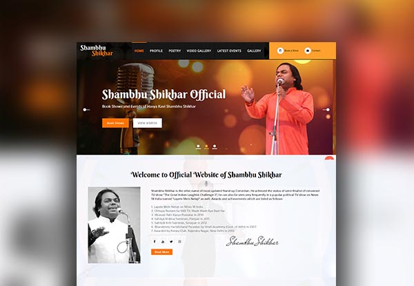 Shambhu Shikhar - Hasya Kavi in India